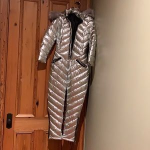 Ski suit.